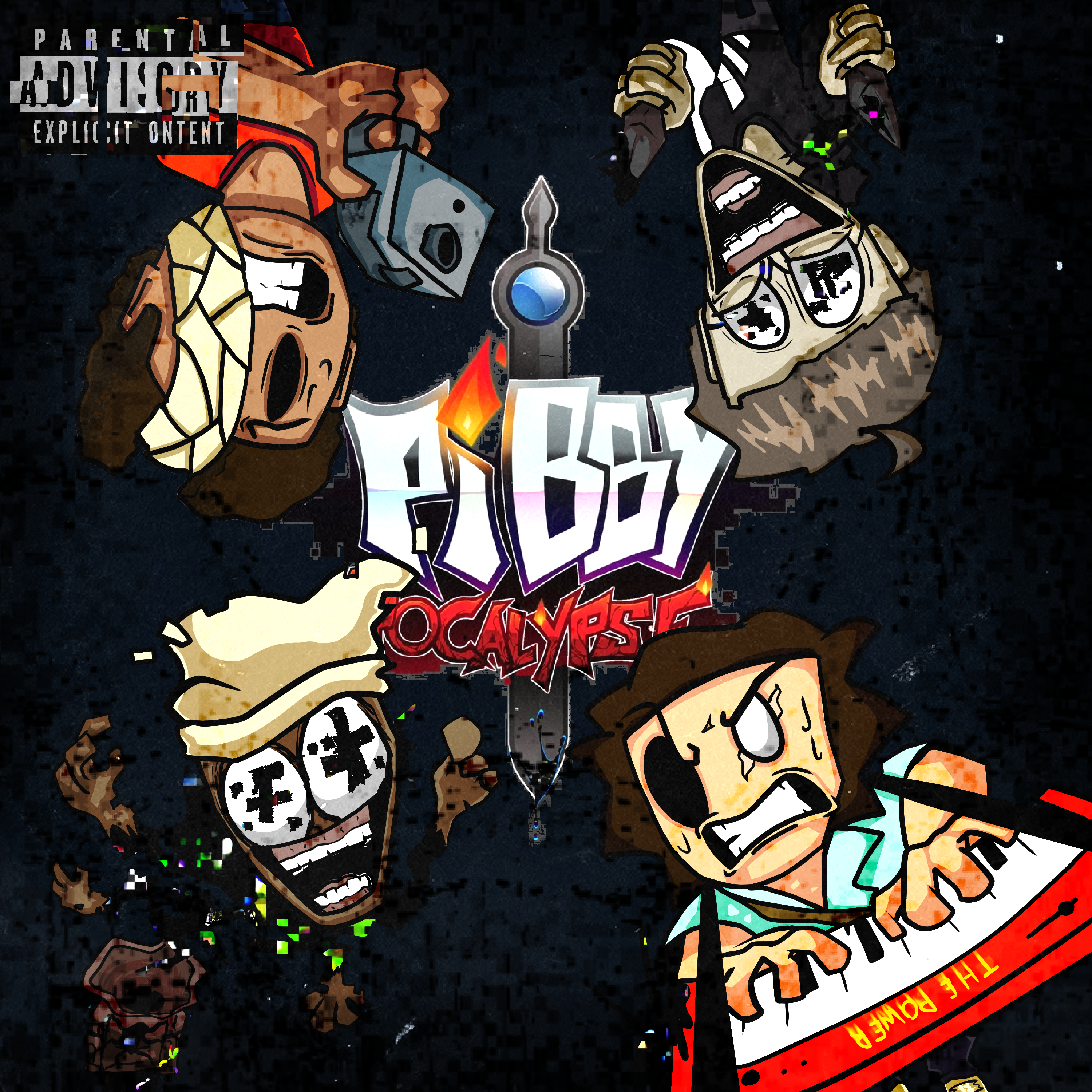 An older version of a fandmade take on Pibby Apocalypse. Made on Clip Studio Paint