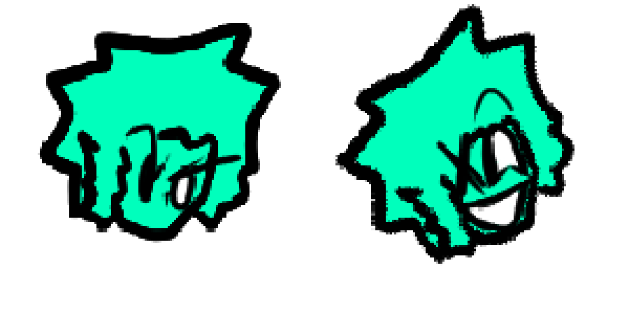 Basic Icon Style (upscaled). Made on Clip Studio Paint