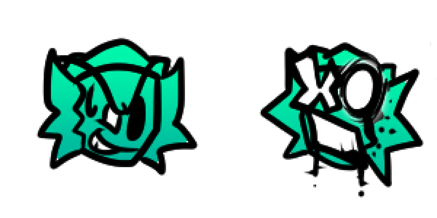 Fancier Icon Style (upscaled). Made on Clip Studio Paint